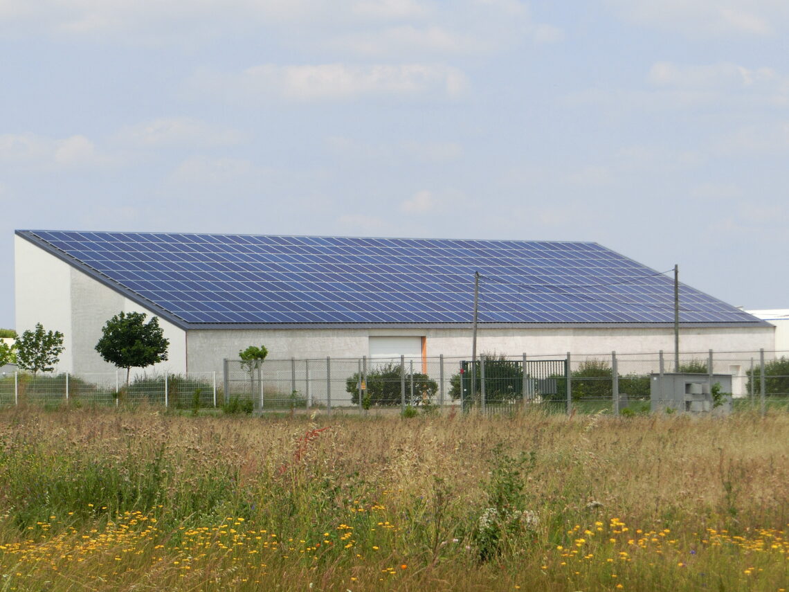 Centrale solaire dans la ville de Aigrefeuille d’Aunis