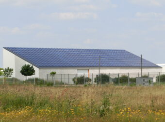 Centrale solaire dans la ville de Aigrefeuille d’Aunis